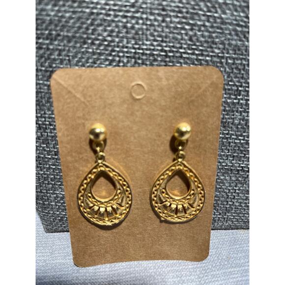 Teardrop Earrings - Picture 2 of 2